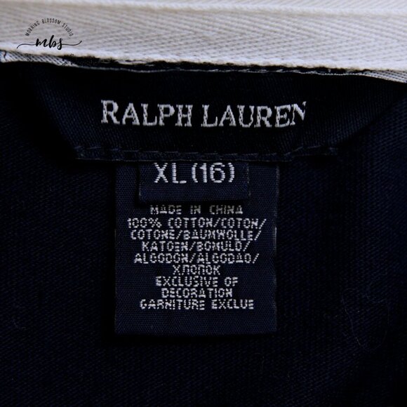 Polo Ralph Lauren Vintage Long Sleeve Polo Shirt Mini Dress Purple Women S - Picture 10 of 10